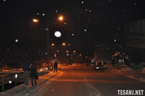 DSC 2520 580x385 U Tešnju snijeg ponovo počeo padati