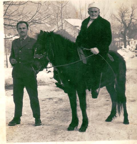 Murat Polutak i Aljo Mujčinović na konju